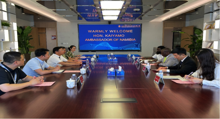 纳米比亚驻华大使到访XC-Sports资源集团总部