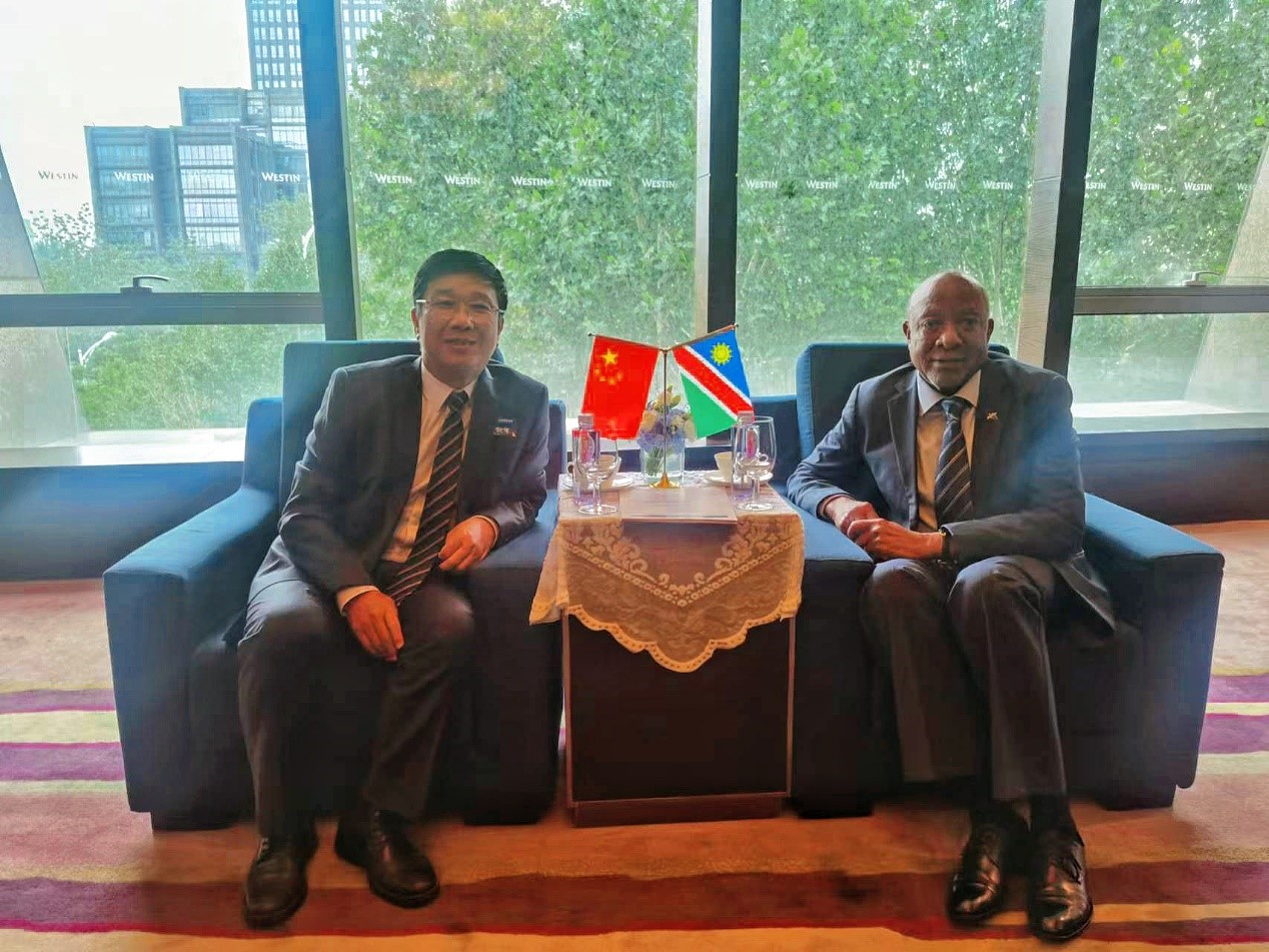 中非合作论坛期间XC-Sports资源 董事长王平卫拜会三国总统