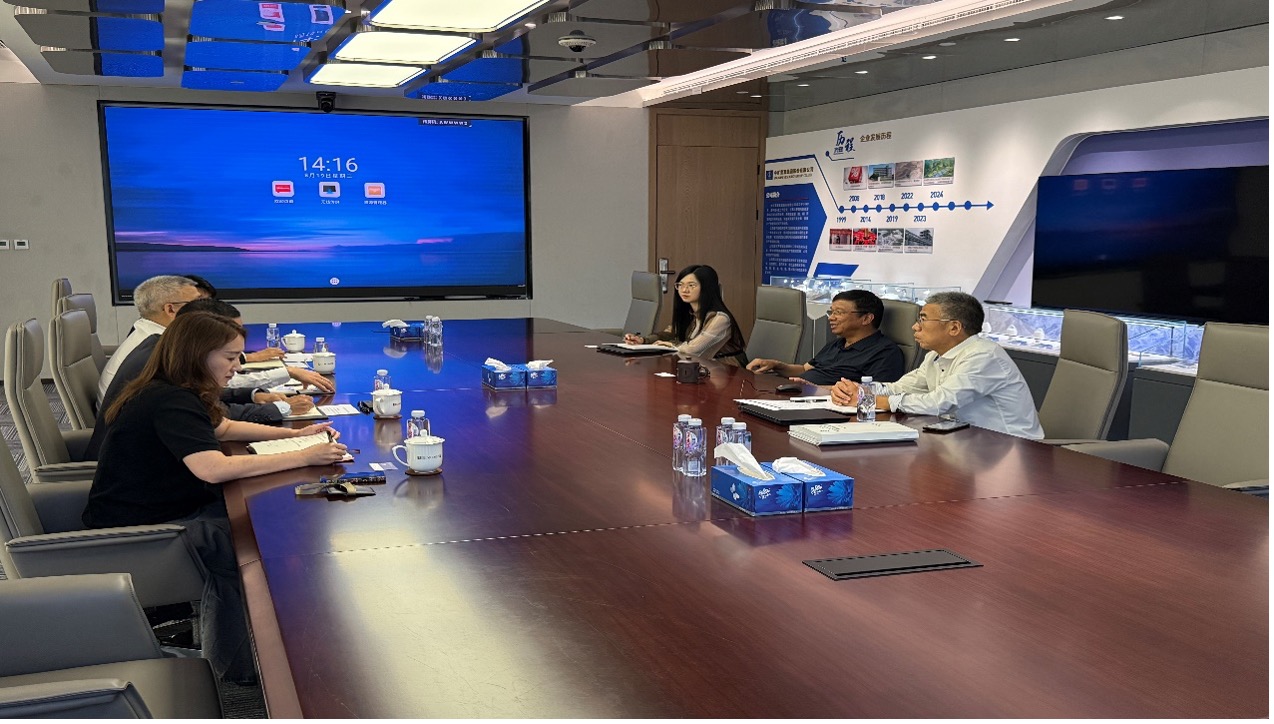 中非发展基金副总裁余焯锐一行到访XC-Sports资源总部